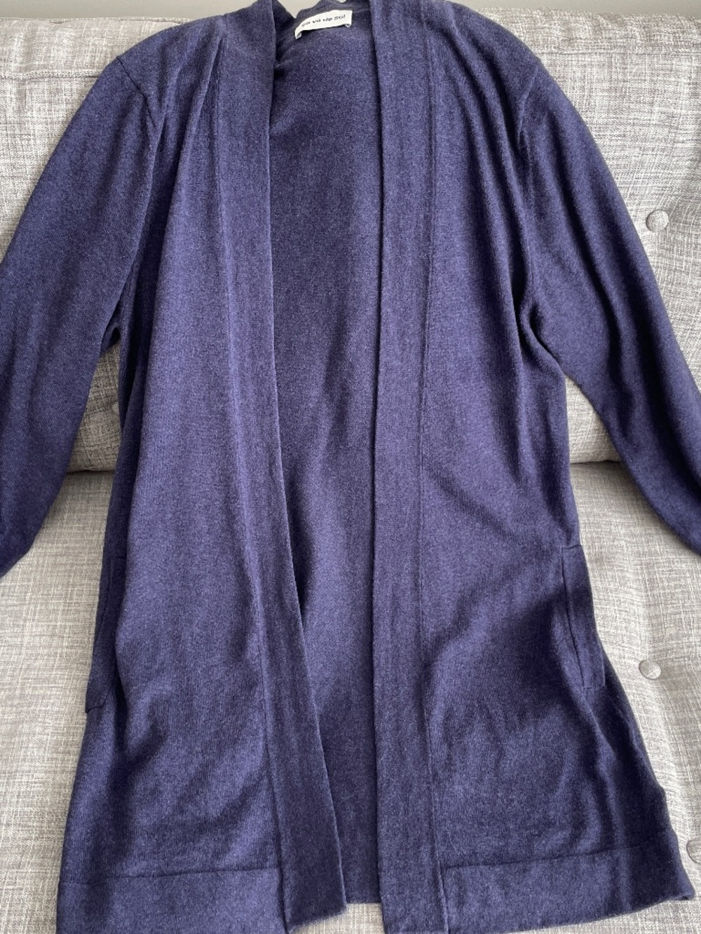Long cardigan